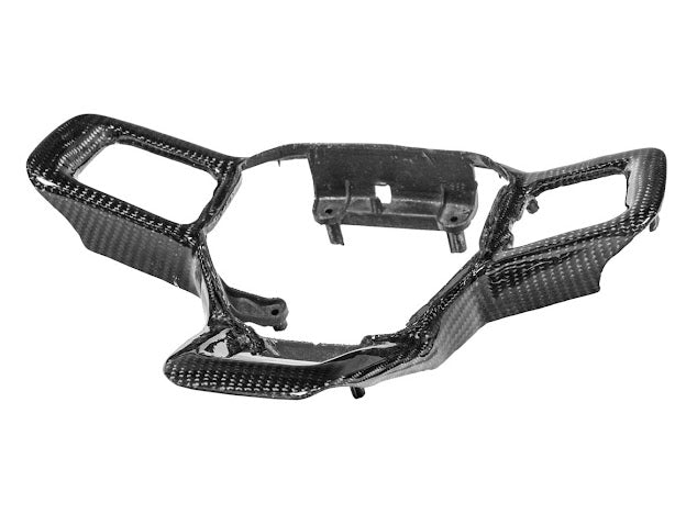 2024-Up Ford Mustang S650 | Carbon Fiber / Forged Carbon Fiber Steering Wheel Button Replacement