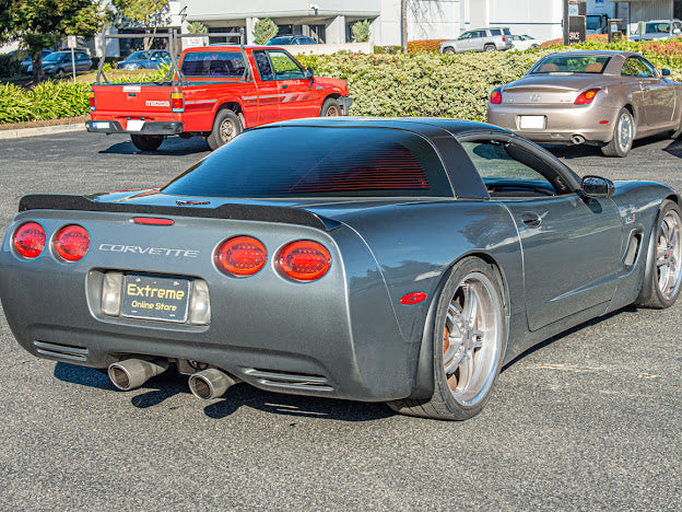 1997-2004 CHEVROLET CORVETTE C5 FRONT AND REAR EXTENDED SPLASH GUARDS / MUD FLAPS