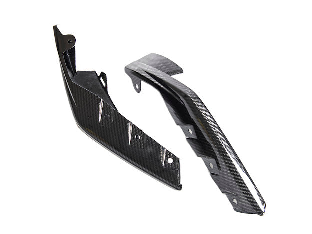2021-UP BMW G82 / G83 M4 | M-PERFORMANCE STYLE CARBON FIBER FRONT SIDE LIP SPLITTER GROUND EFFECTS