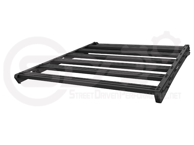 2016-2023 Toyota Tacoma | Extreme Off-Road Version 2 Carbon Steel Black Top Roof Rack Cargo Luggage Carrier