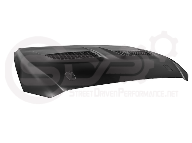 2018-2023 FORD MUSTANG S550 | GTD STYLE ALUMINUM FRONT AIR VENTED HOOD
