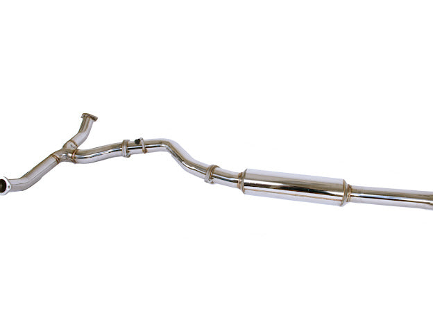 2015-2021 SUBARU WRX STI | MUFFLER DELETE QUAD TIPS CAT-BACK EXHAUST WITH CHROME TIPS