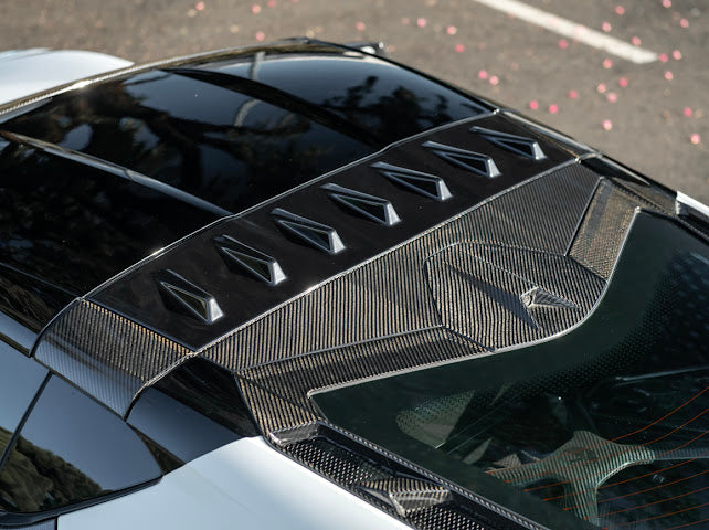 2020-UP CORVETTE C8 WINDSHIELD UPPER MOLDING TRIM SURROUNDING