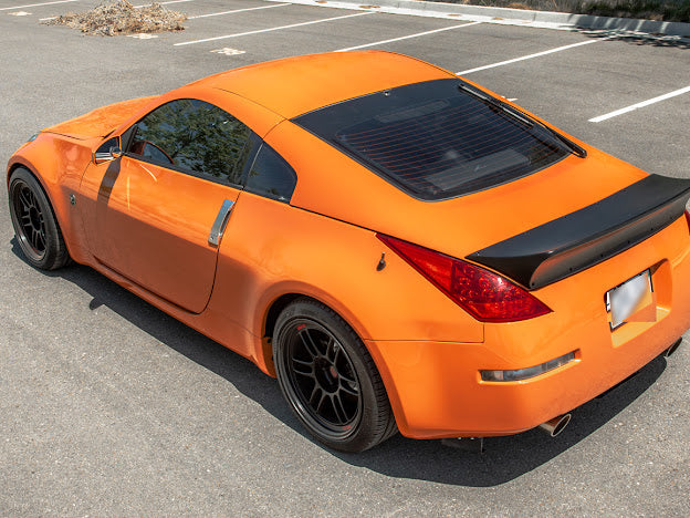2003-2008 Nissan 350Z RB Style ABS Plastic Ducktail Rear Trunk Lid Wing Spoiler
