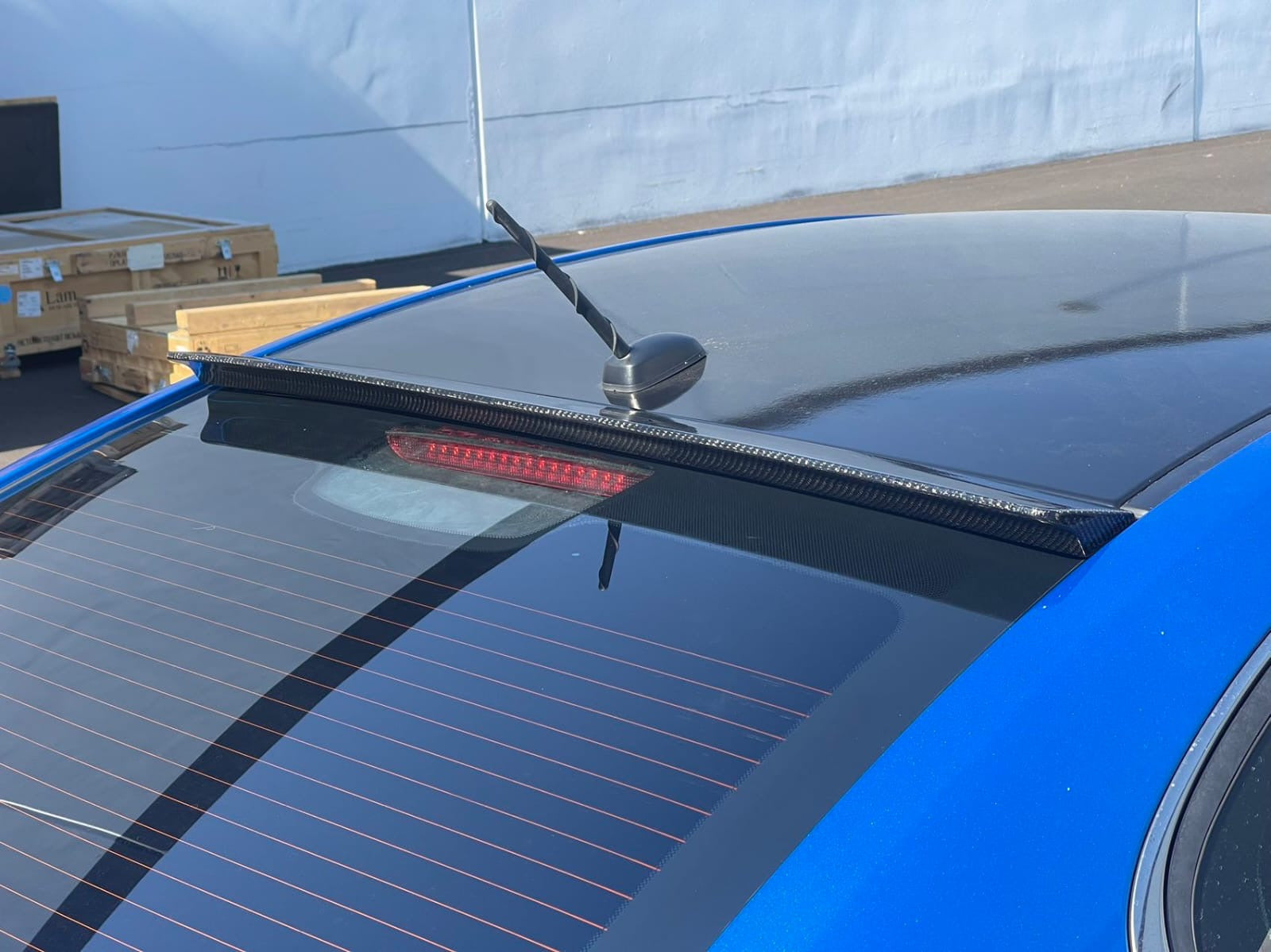 2008-2009 PONTIAC G8 CARBON FIBER REAR ROOF SPOILER WING