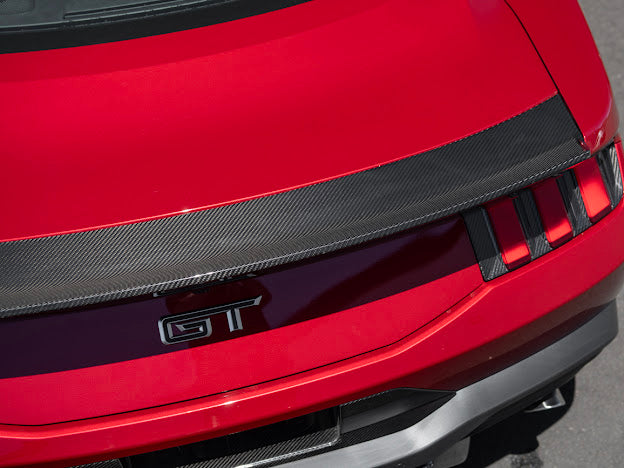 2024-UP FORD MUSTANG S650 | CARBON FIBER REAR TRUNK DUCKTAIL INTEGRATED WING SPOILER MODULE