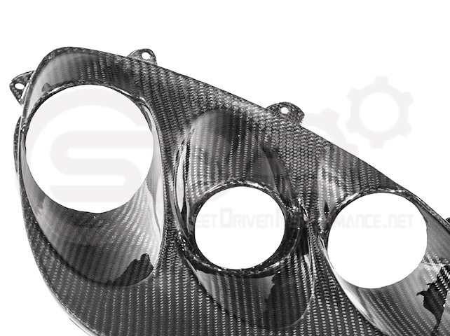 2005-2013 CHEVROLET CORVETTE C6 | FACTORY OEM STYLE CARBON FIBER  HEADLIGHTS HOUSING REPLACEMENT