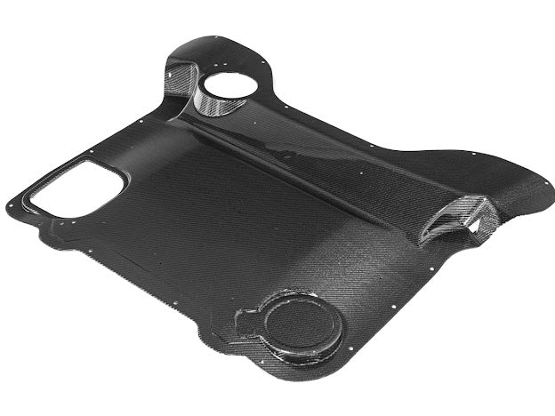 2020+ CHEVROLET CORVETTE C8 HTC | FACTORY STYLE CARBON FIBER ENGINE BAY PANEL COVER REPLACEMENT