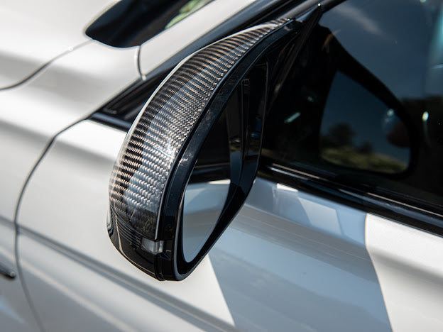 2015-2020 BMW F80 M3 & F82 / F83 M4 | CLUB SPORT STYLE CARBON FIBER MIRROR CAP COVERS (PAIR)