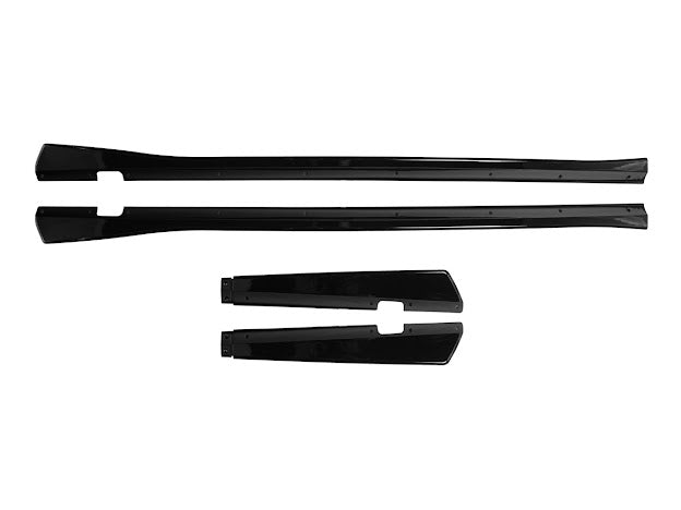2015-UP DODGE CHALLENGER SIDE SKIRTS EXTENSION ROCKER PANEL GROUND EFFECTS