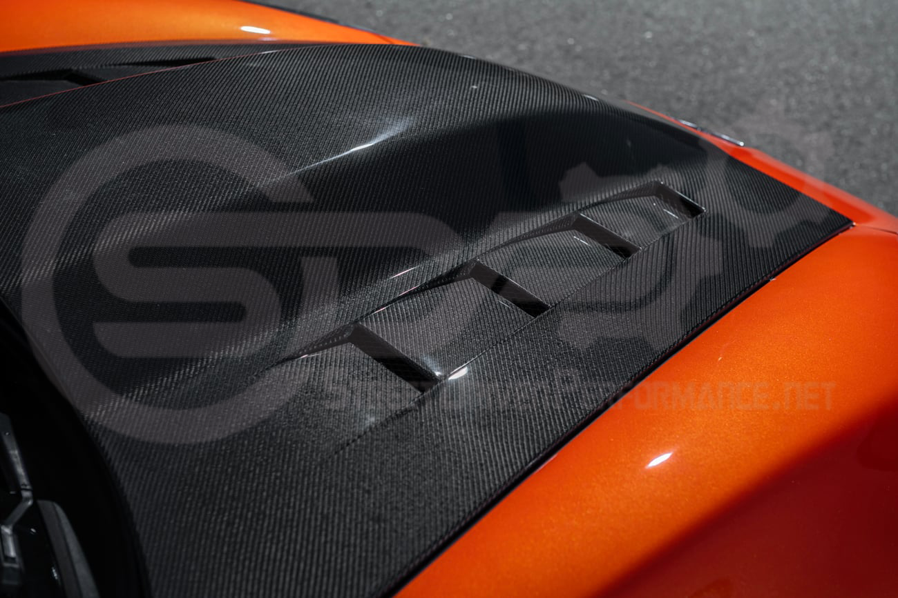 2005-2013 CHEVROLET CORVETTE C6 | SDP PERFORMANCE STYLE CARBON FIBER VENTED COWL HOOD