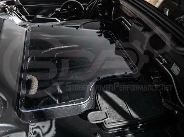 2020+ CORVETTE C8 CONVERTIBLE | HTC CARBON FIBER EXPOSED ENGINE BAY PANEL COVER REPLACEMENT