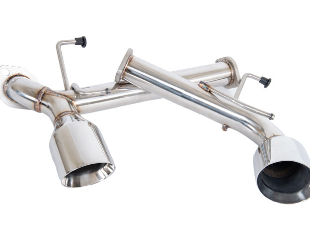 2013-2021 SCION FRS, SUBARU BRZ, TOYOTA 86 | MUFFLER DELETE AXLE BACK DUAL EXHAUST (CHROME TIPS OR BURNT BLUE TIPS)