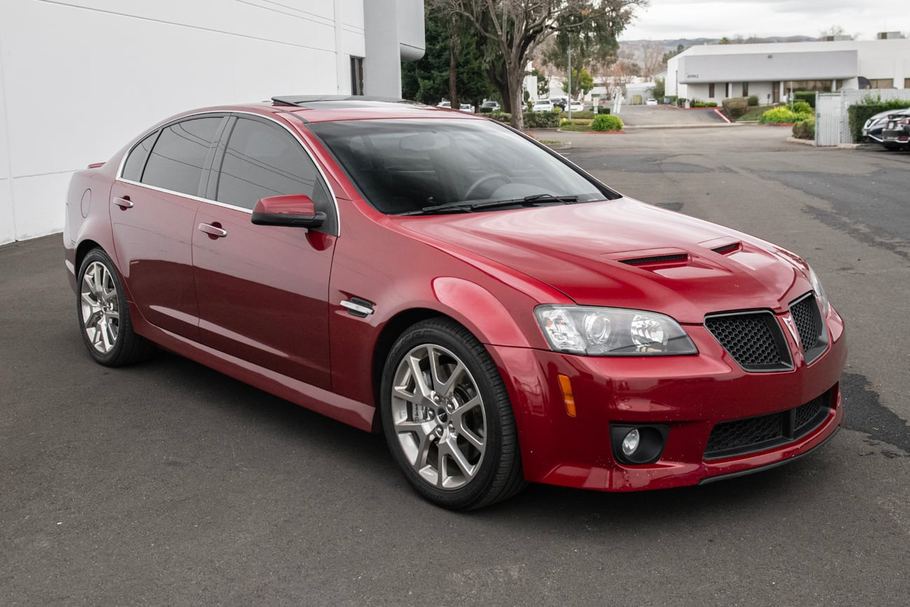 2008-09 PONTIAC G8 CARBON FIBER FRONT GRILLE TRIM SURROUNDING INSERT
