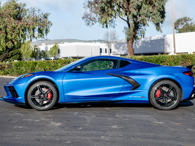 2020+ CHEVROLET CORVETTE C8 STINGRAY | Z06 PACKAGE SIDE SKIRTS ROCKER PANELS GROUND EFFECTS