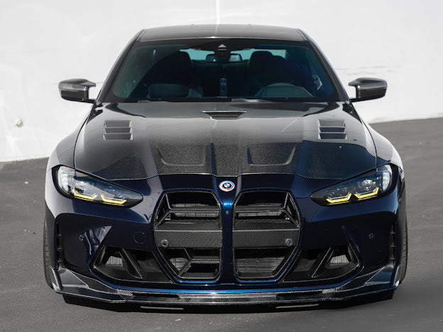 2021+ BMW G80 M3 & 2021+ BMW G82 / G83 M4 | SDP PERFORMANCE  STYLE CARBON FIBER FRONT HOOD