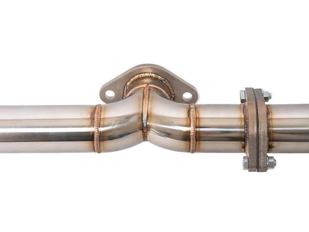 2022-PRESENT TOYOTA GR86 & SUBARU BRZ | MUFFLER DELETE AXLE BACK EXHAUST (CHOME TIPS)