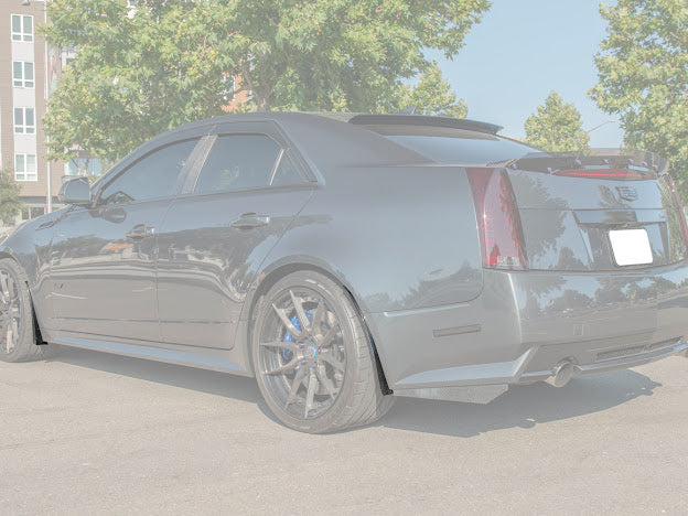 2009-14 CADILLAC CTS-V V2 |CARBON FIBER SPLASH GUARDS / MUD FLAPS