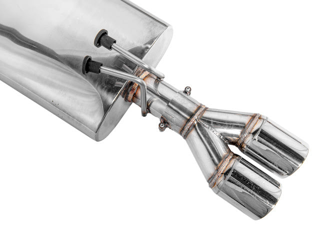 2008-2009 PONTIAC G8 STAINLESS STEEL MUFFLER QUAD TIPS AXLE BACK EXHAUST