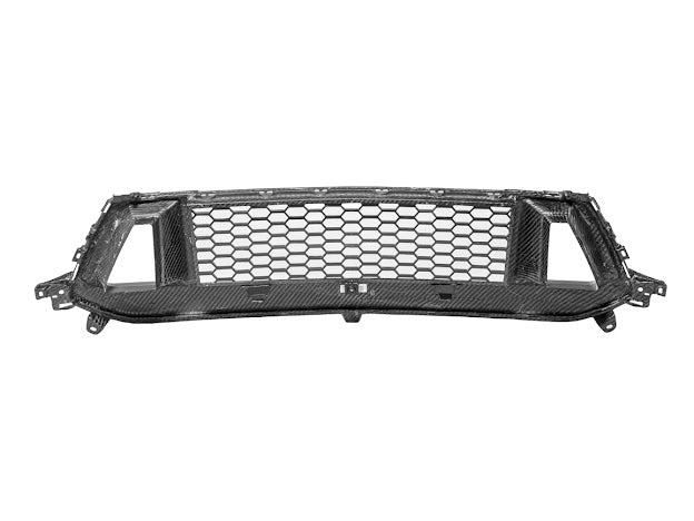 2024-UP MUSTANG S650 | CARBON FIBER FRONT UPPER GRILLE W/ GT MESH REPLACEMENT