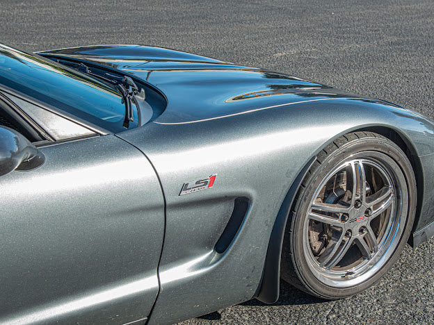 1997-2004 CHEVROLET CORVETTE C5 FRONT AND REAR EXTENDED SPLASH GUARDS / MUD FLAPS