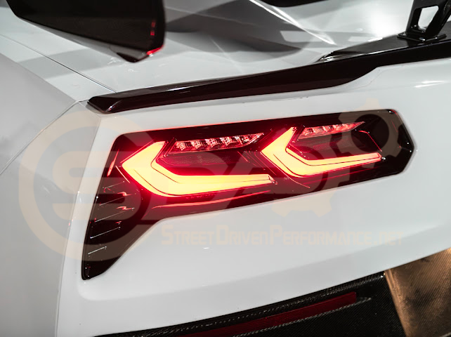 2014-2019 CORVETTE C7 SMOKE / CLEAR LENS REAR TAILLIGHT