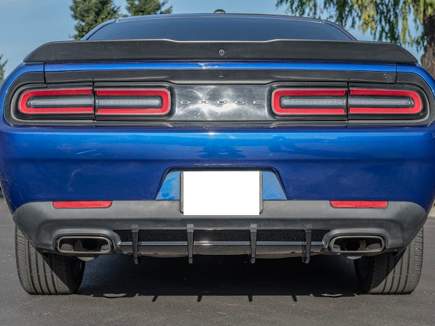 2015-UP DODGE CHALLENGER SRT *ADD-ON* REAR DIFFUSER