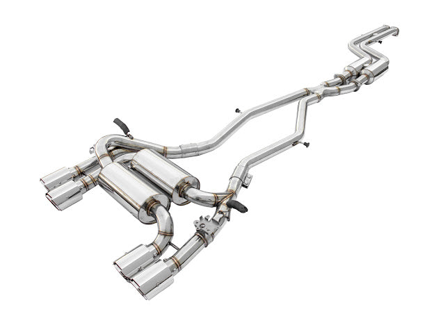 2014-2019 BMW F80 M3 & F82 / F83 M4 | MUFFLER AXLE BACK WITH RESONATED MID PIPE CAT BACK EXHAUST