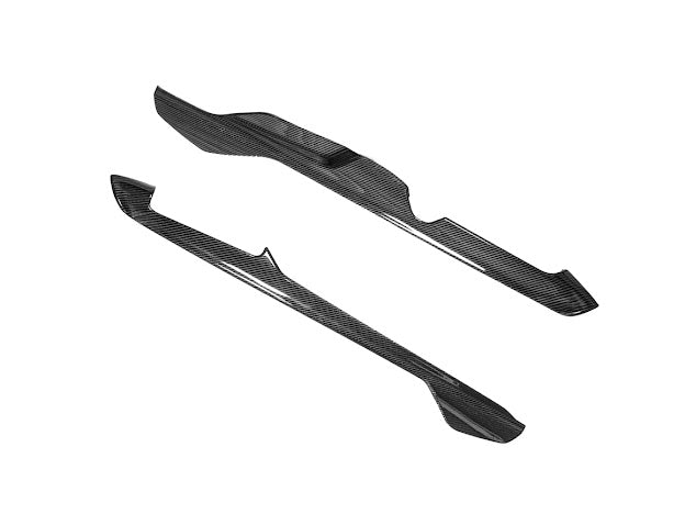 2020+ CORVETTE C8 | FACTORY STYLE CARBON FIBER CENTER CONSOLE SIDE PANEL TRIM VENT COVER