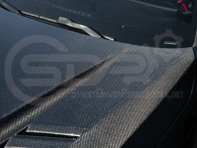 2023-Up BMW G87 M2 | V Style CARBON FIBER Front Vented Heat Extraction Hood