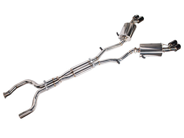 2016-PRESENT CHEVROLET CAMARO V8 COUPE QUAD TIPS CAT BACK EXHAUST