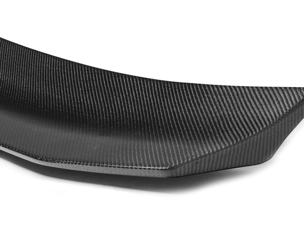 2014-Up Infiniti Q50 | LB Style High Kick CARBON FIBER Rear Trunk Wing Spoiler