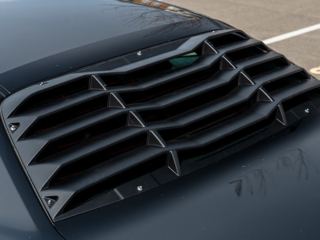 2008+ DODGE CHALLENGER REAR WINDOW LOUVER SUN SHADE COVER