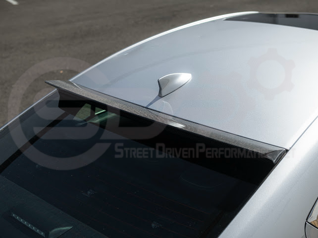 2021-UP LEXUS IS300 & IS350 | JDM PERFORMANCE STYLE CARBON FIBER ADD ON REAR ROOF TOP WINDOW SPOILER WING