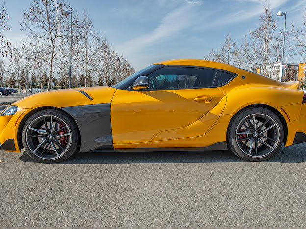 2020-Up Toyota GR Supra A90 A91 | JDM Factory Style Carbon Fiber Front Side Fender (Pair)