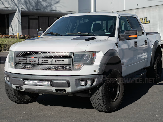 2009-2014 Ford F-150 Raptor SVT | Factory Style Carbon Fiber Mirror Covers Replacement