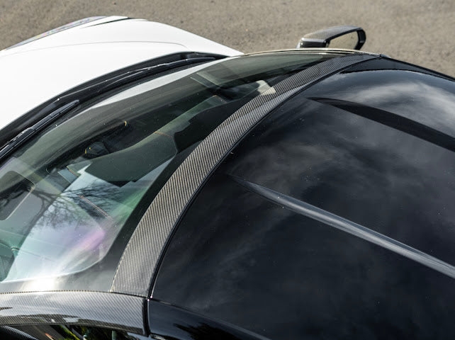 2020-UP CORVETTE C8 WINDSHIELD UPPER MOLDING TRIM SURROUNDING