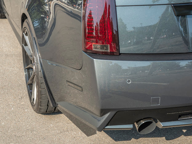 2009-14 CADILLAC CTS-V V2 |CARBON FIBER SPLASH GUARDS / MUD FLAPS