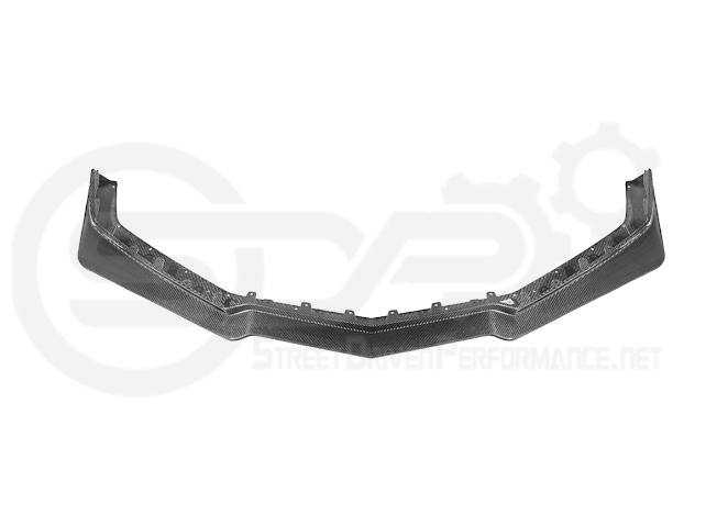 2023-UP CORVETTE C8 Z06 | Z07 STYLE EXTENDED ONE-PIECE FRONT LIP SPLITTER GROUND EFFECTS