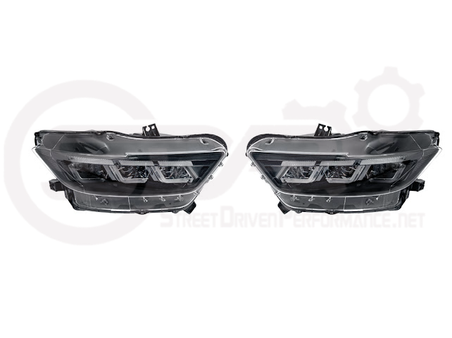 2015-2017 Ford Mustang S550 | S650 Style LED DRL Sequential Signal Projector Headlights Pair