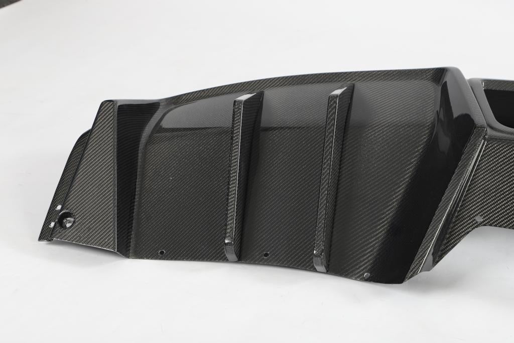 *BLEMISHED-DISCOUNTED* 2014-2019 CORVETTE C7 GM FACTORY PACKAGE CARBON FIBER REAR BUMPER DIFFUSER