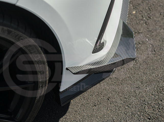 2020+ CORVETTE C8 STINGRAY & Z51 | Z06 Z07 PERFORMANCE FRONT LIP SPLITTER & CANARDS GROUND EFFECTS