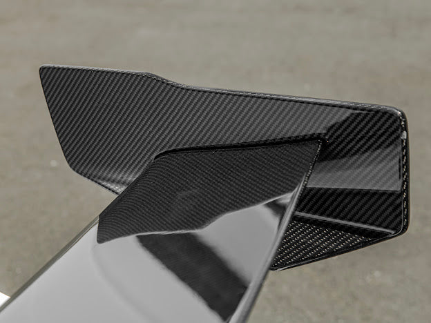 2014-2019 CORVETTE C7 | CARBON FIBER ZR1 EXTENDED REAR SPOILER HIGH WING