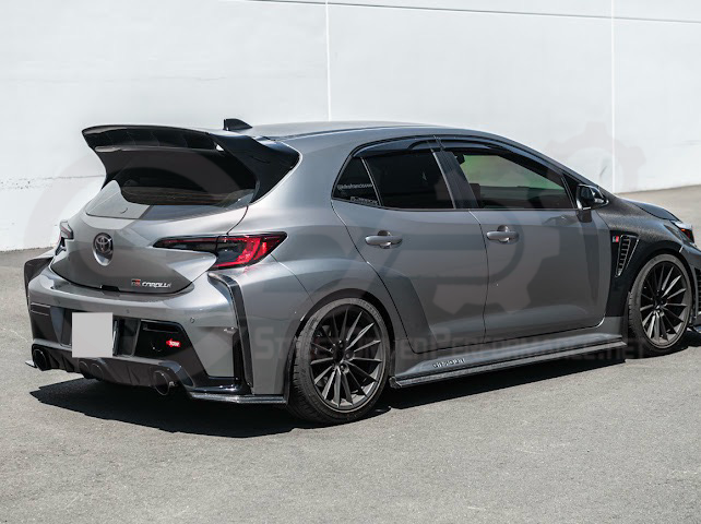 2023-UP GR COROLLA | JDM VRS STYLE REAR BUMPER GARNISH EXTENSION