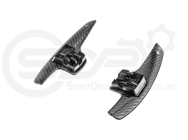 2014-2019 CHEVROLET CORVETTE C7 | CARBON FIBER FACTORY EXTENDED STYLE PADDLE SHIFTERS PAIR