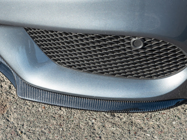 2015-2018 W205 Mercedes C-Class AMG Sport CARBON FIBER Front Bumper Lower Lip Splitter Ground Effects