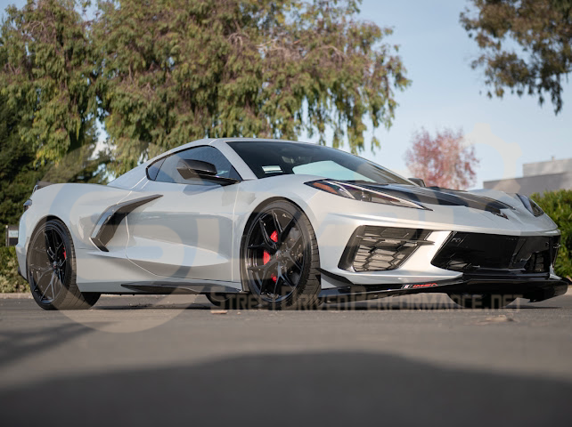 2020+ CHEVROLET CORVETTE C8 STINGRAY | Z06 PACKAGE SIDE SKIRTS ROCKER PANELS GROUND EFFECTS
