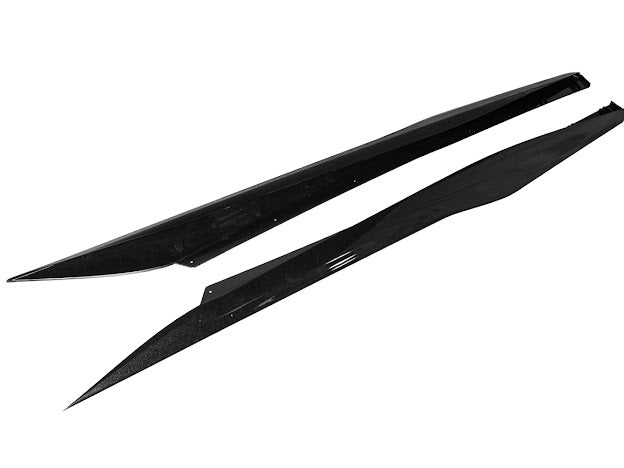 2020+ CHEVROLET CORVETTE C8 STINGRAY | Z06 PACKAGE SIDE SKIRTS ROCKER PANELS GROUND EFFECTS