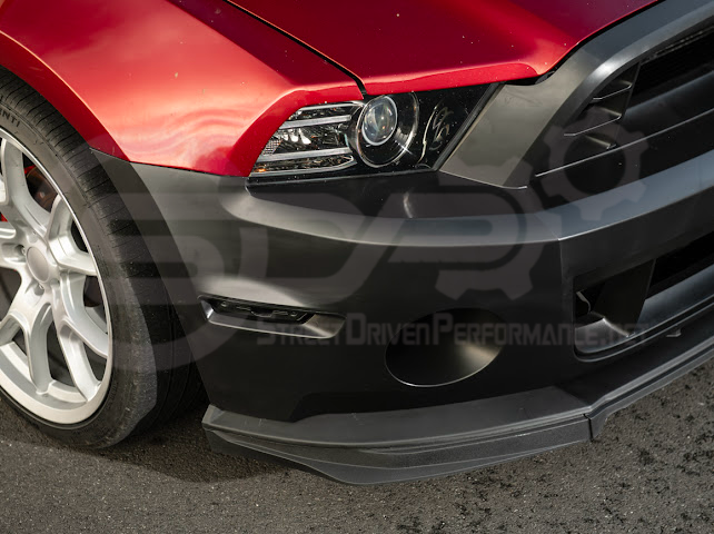 2010-2014 MUSTANG S197 | GT500 STYLE FRONT BUMPER COVER UPPER LOWER GRILLE LIP SPLITTER