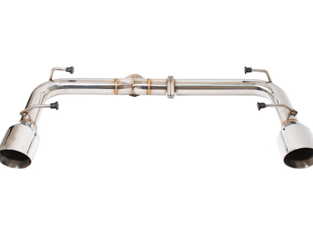 2022-PRESENT TOYOTA GR86 & SUBARU BRZ | MUFFLER DELETE AXLE BACK EXHAUST (CHOME TIPS)